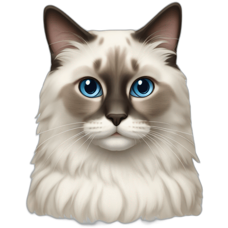 Jewish ragdoll cat emoji