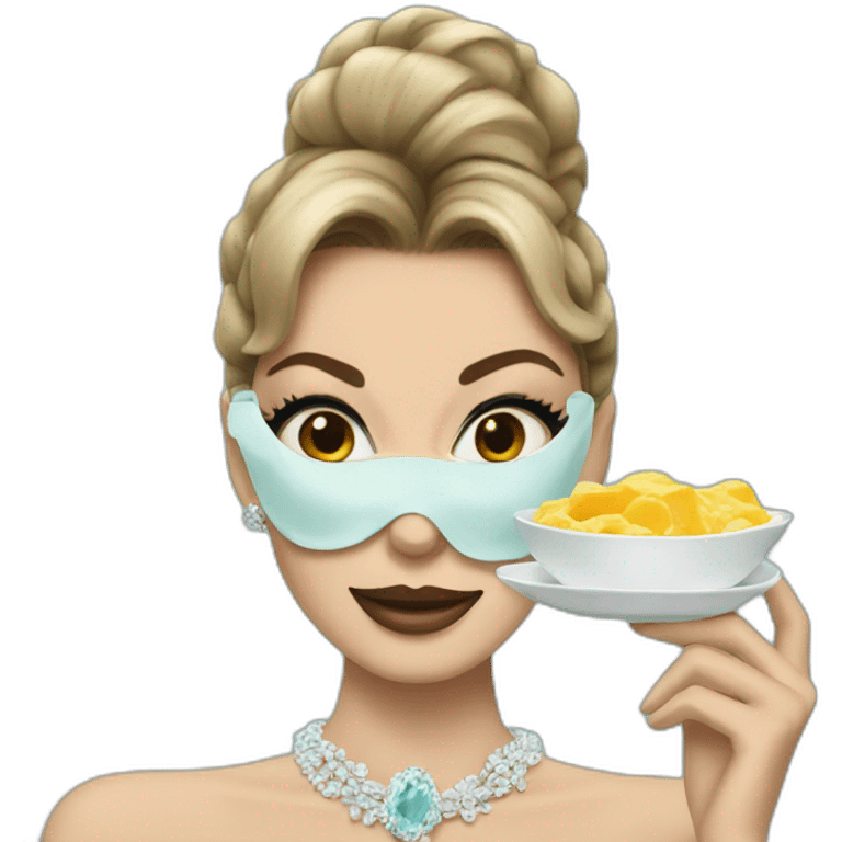 Breakfast at Tiffany's emoji