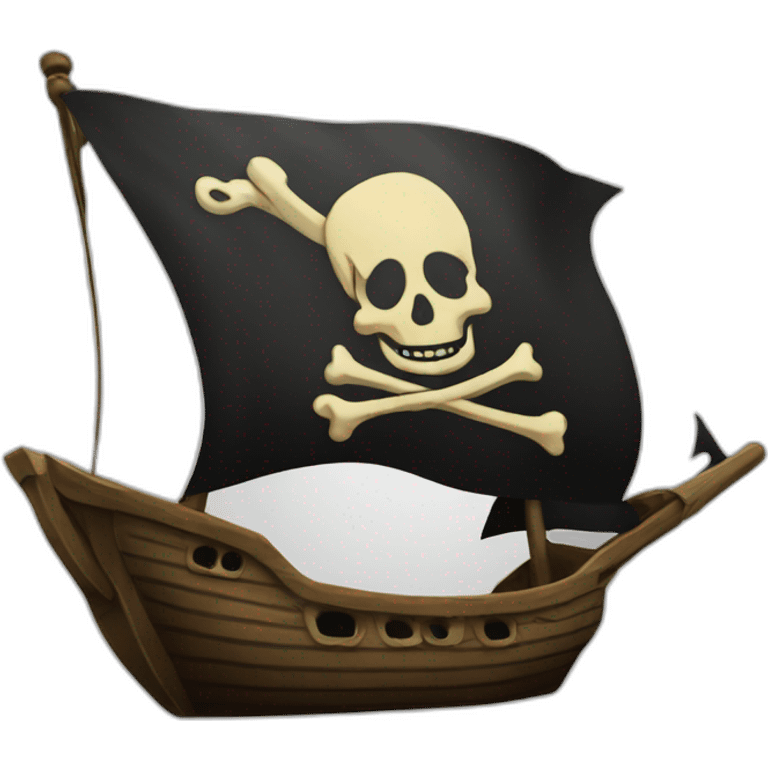 Pirate flag emoji