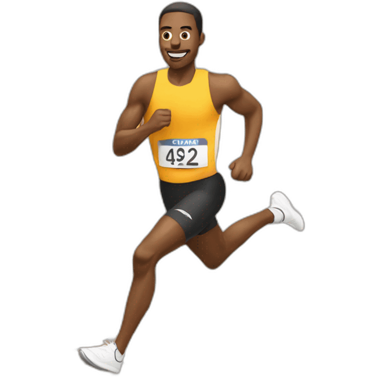 Run fast emoji