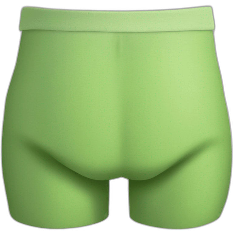 Hulk Buttocks Underpants emoji