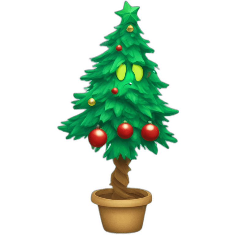 grinch-stealing-christmas-tree emoji