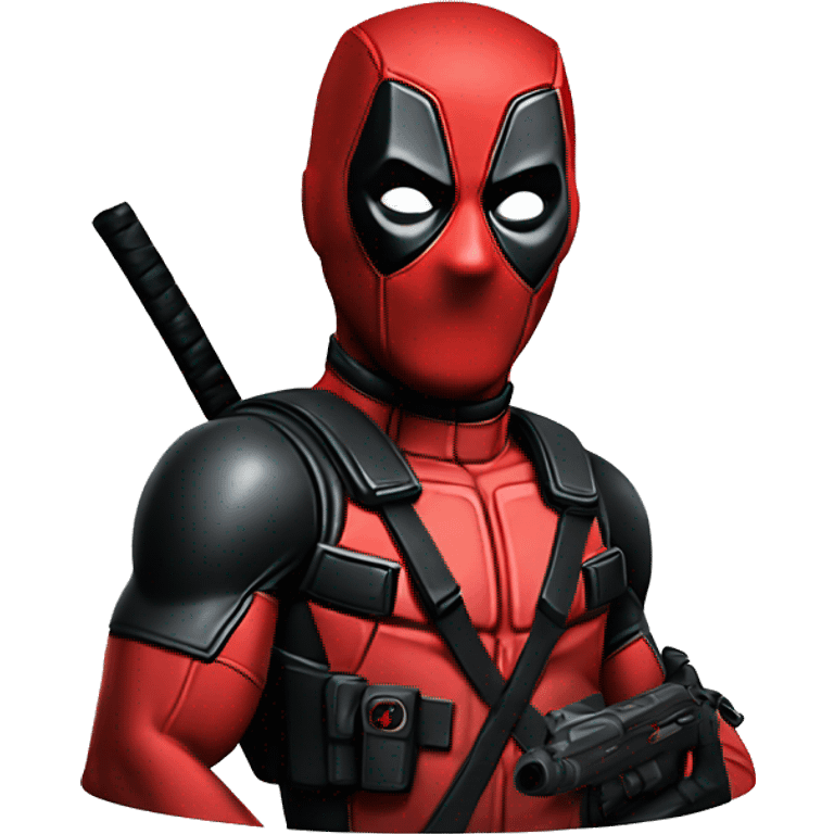 Deadpool play video game  emoji