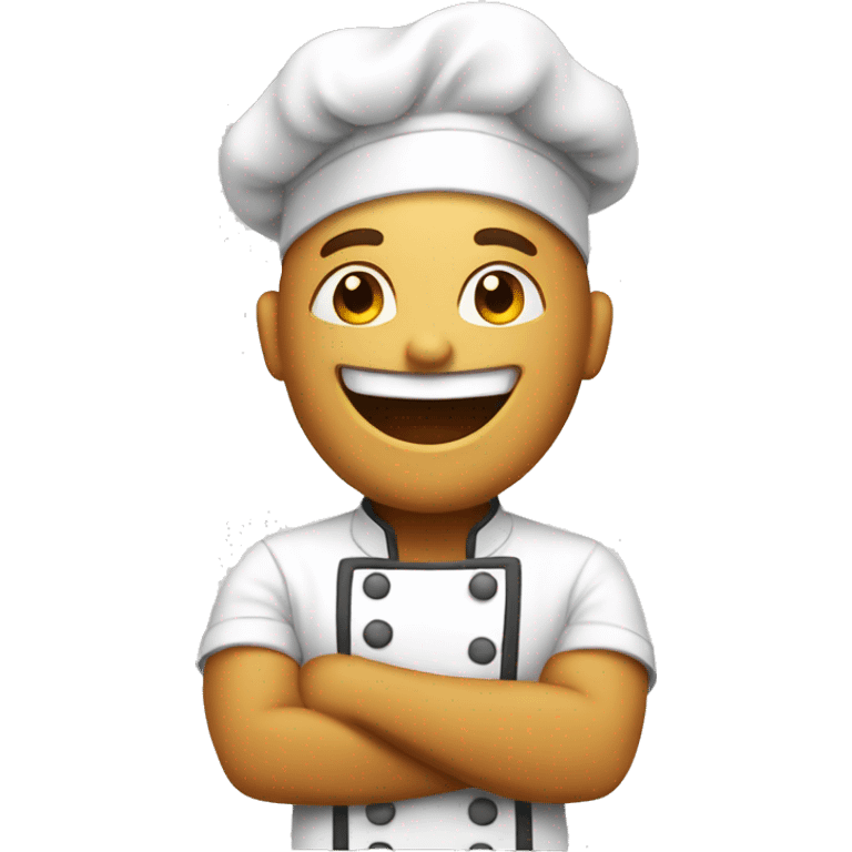 pastry chef happy emoji