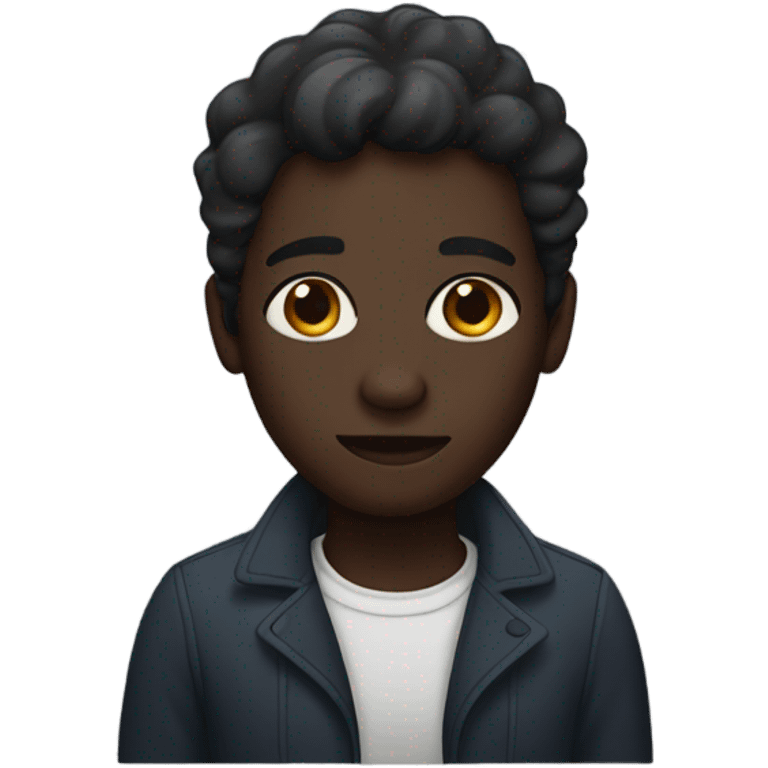 Dark skinned person emoji