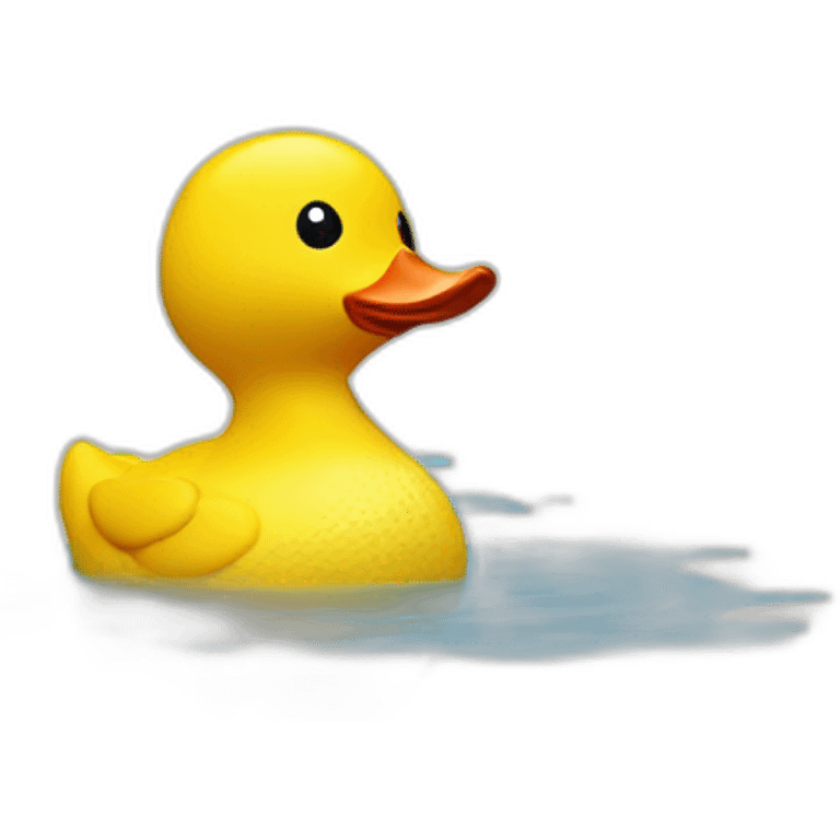 Rubber-duck-yellow emoji