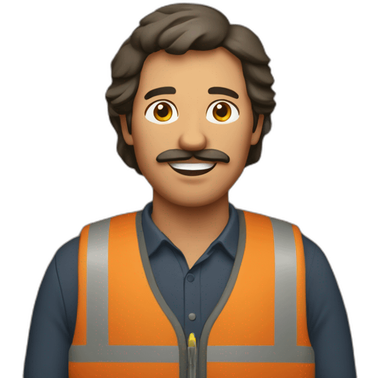 A man from portugal with bricks emoji