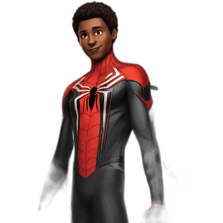 Spider Man Miles Morales emoji