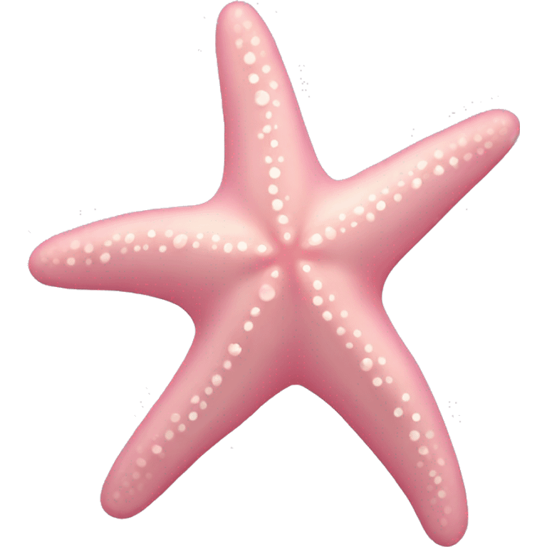 pastel pink starfish emoji