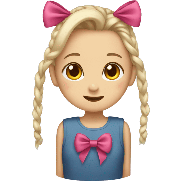 Cute bows emoji