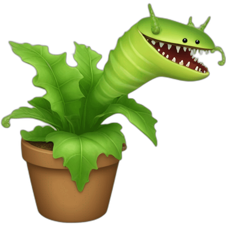 venus fly trap emoji