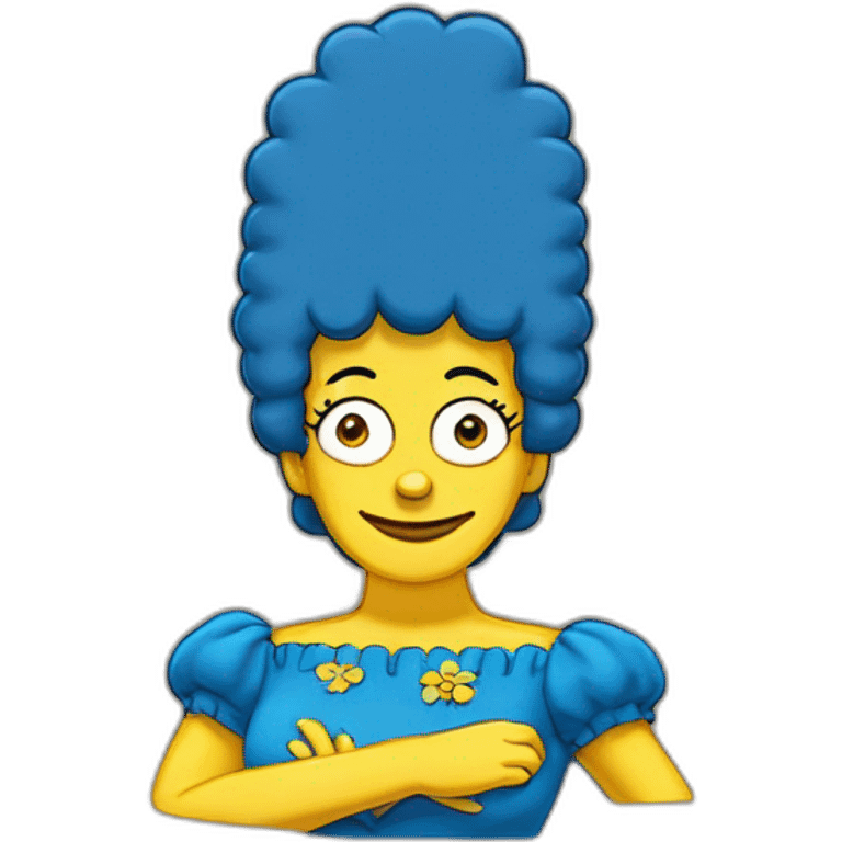 Marge simpson emoji