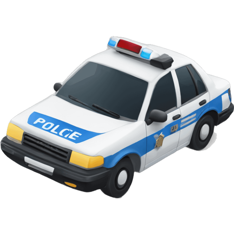 Voiture de police emoji