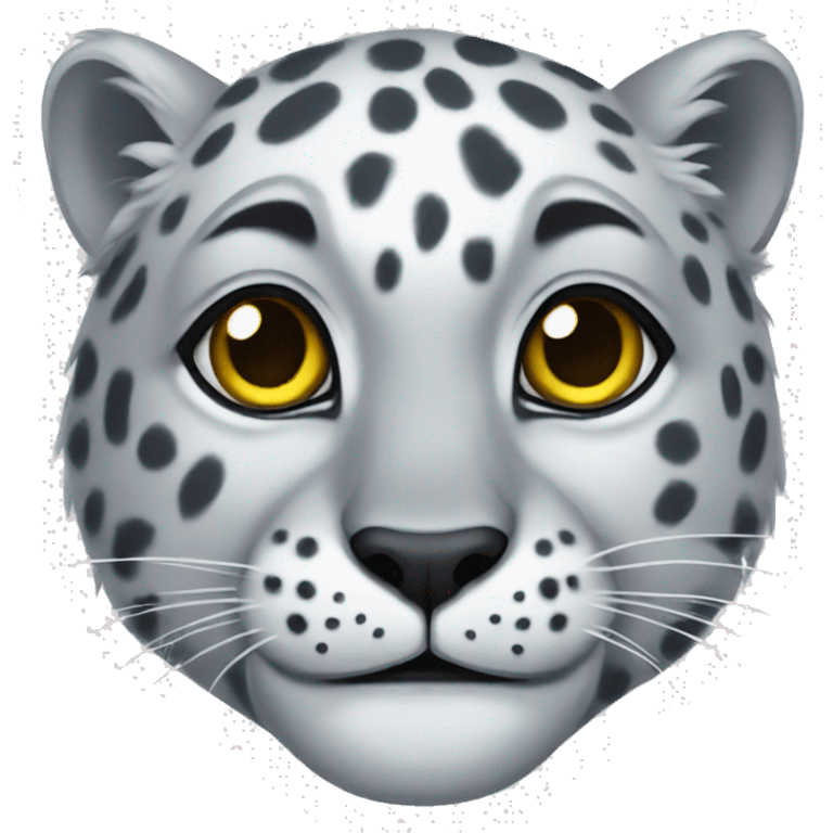 Snow leopard  emoji