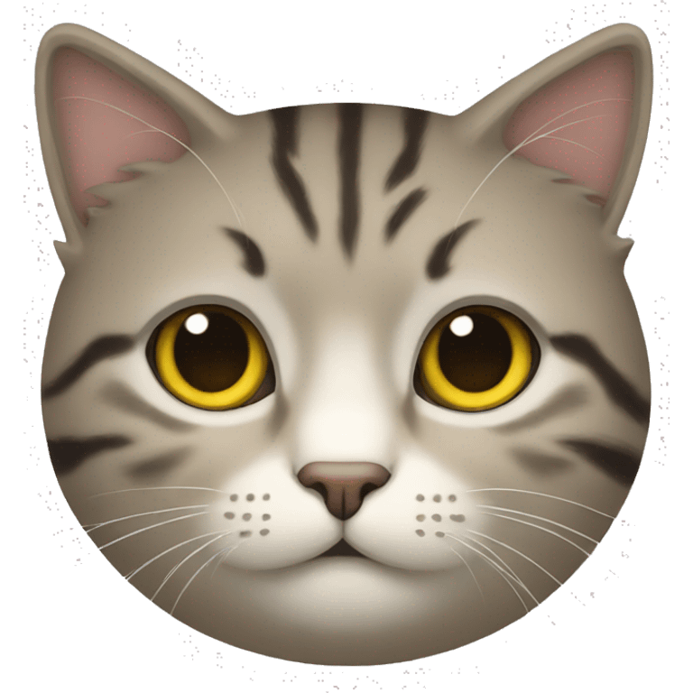 Un chat  emoji