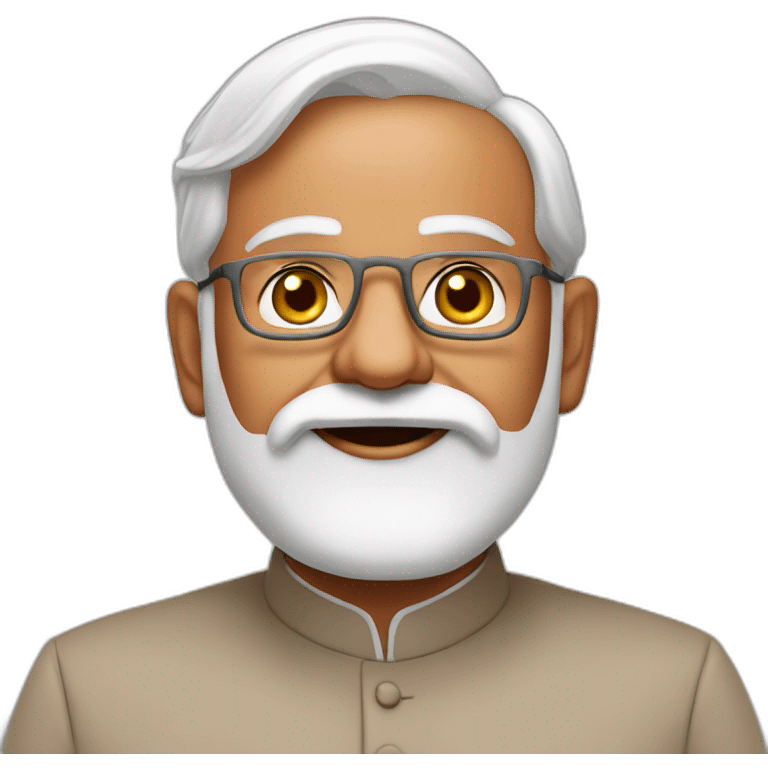 Modi indian prime minister emoji