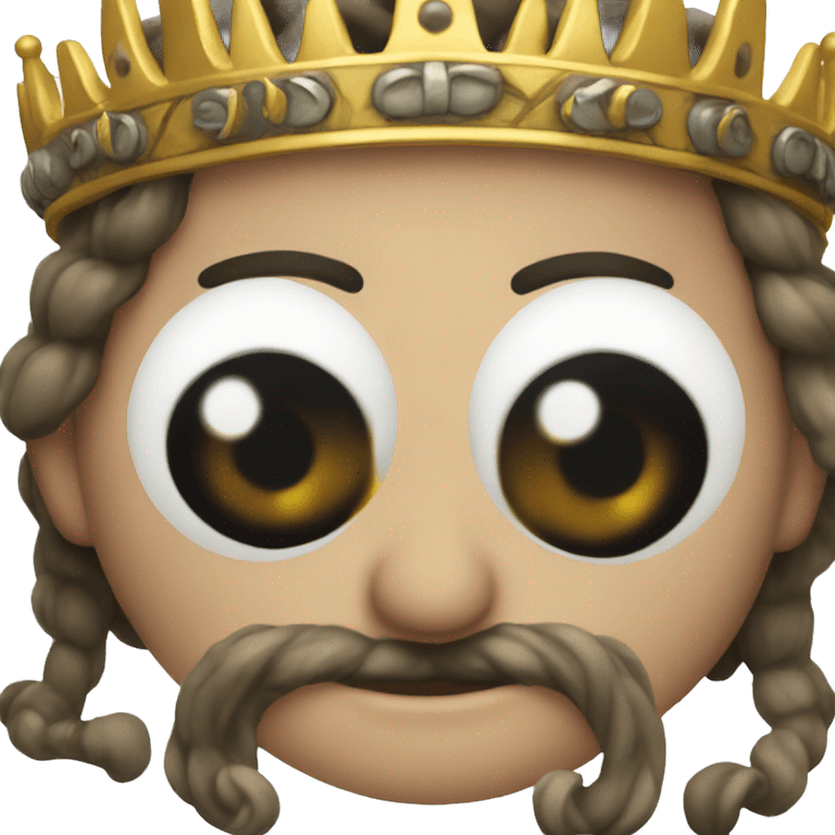 one-eyed king  emoji