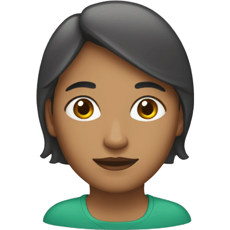 Mujer fresa  emoji