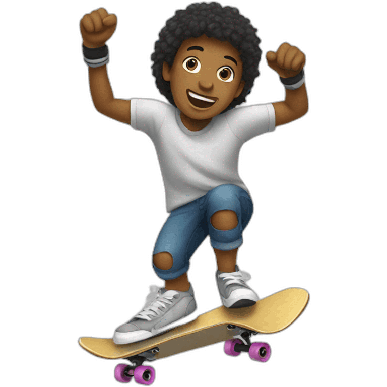 Skate rool emoji