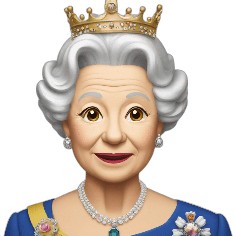 queen elizabeth emoji