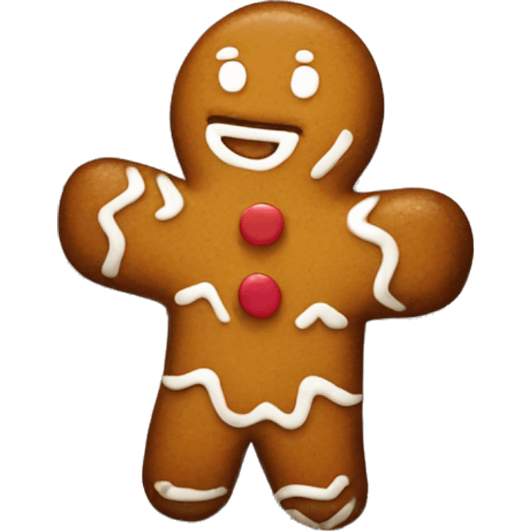 ginger bread man emoji