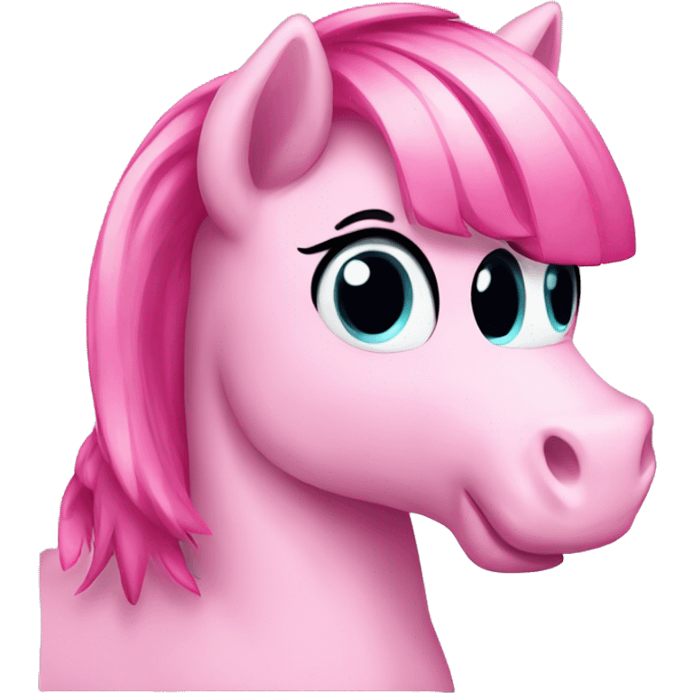 Pink pony emoji