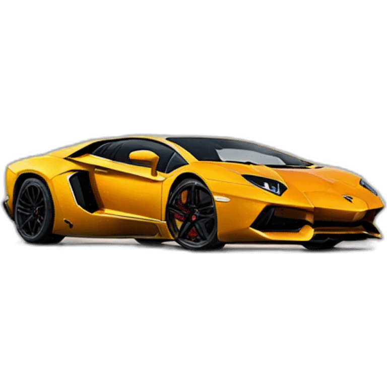 Lamborghini Aventador emoji