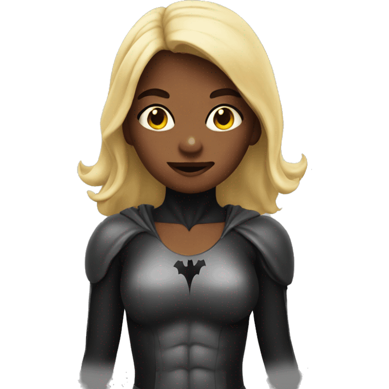 bat girl emoji