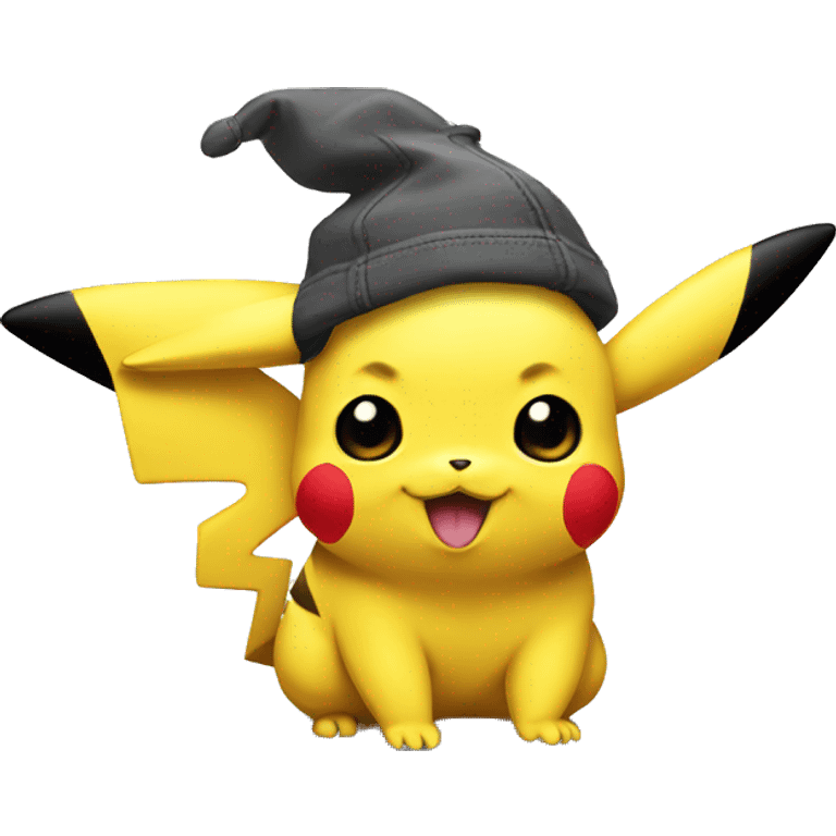 pikachu wearing an EY shirt emoji