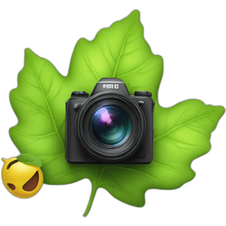 ptz-camera-recording-leaf-floating-on-water emoji