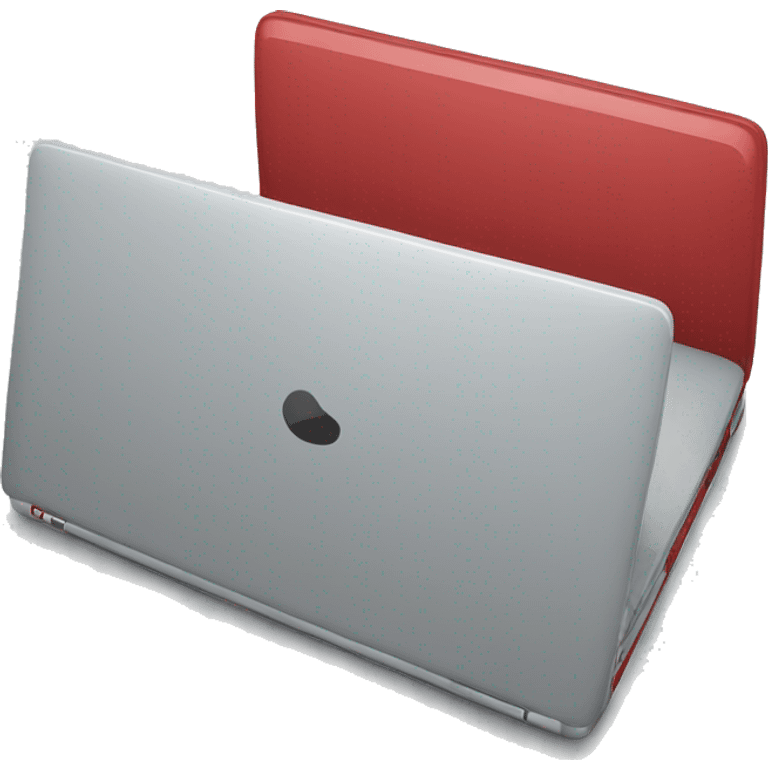 Red laptop emoji