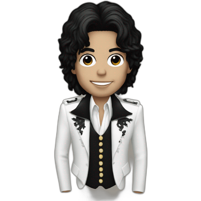 Michael jackson white emoji