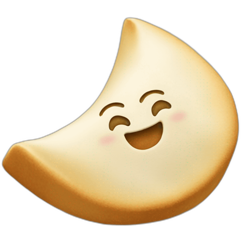 Fortune cookie emoji