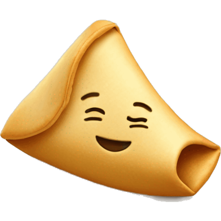 Cute fortune cookie emoji