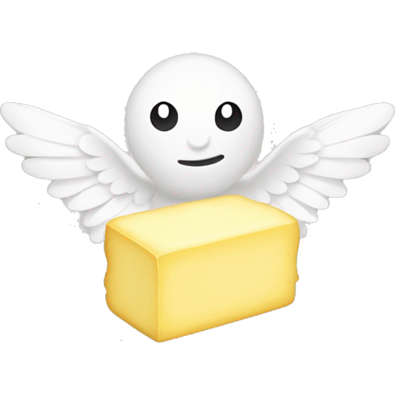 butter with white wings emoji