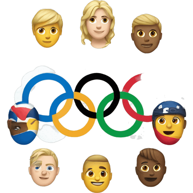 The Olympic games brand emoji