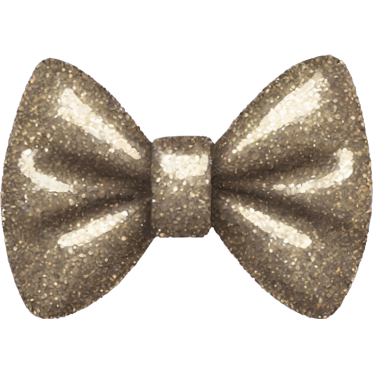 Glitter bow emoji