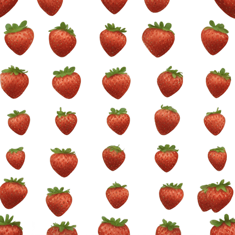 heart shaped strawberry  emoji