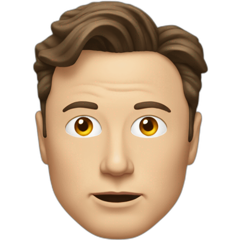 Elon musk big brain emoji