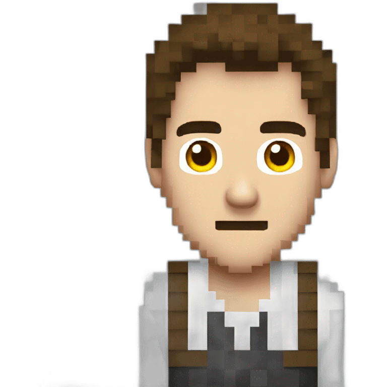 pixel art james emoji