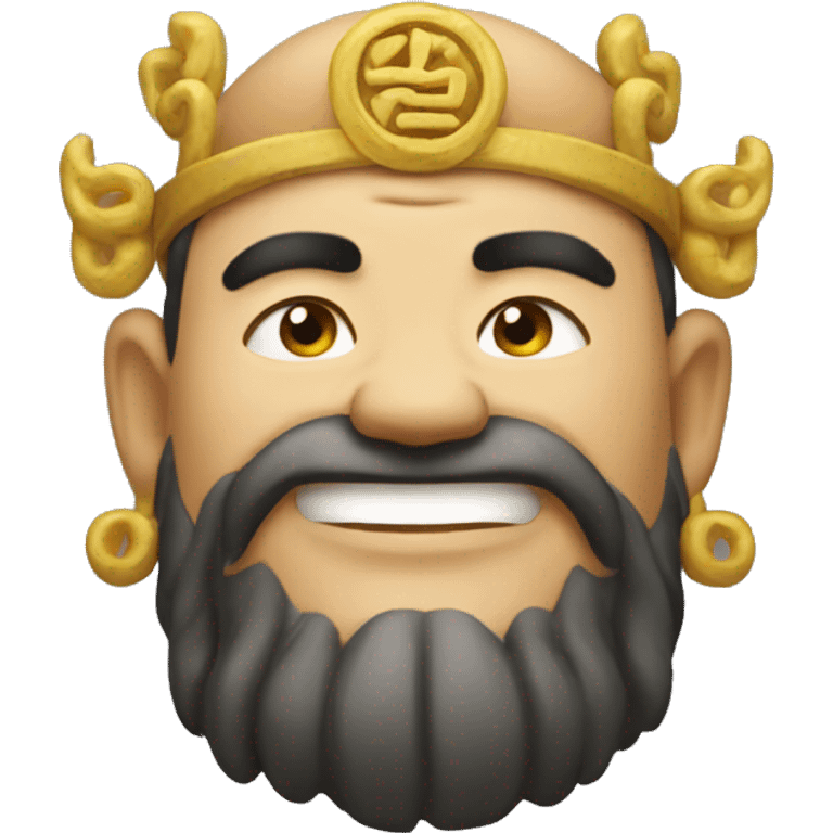 The God of Wealth in China emoji