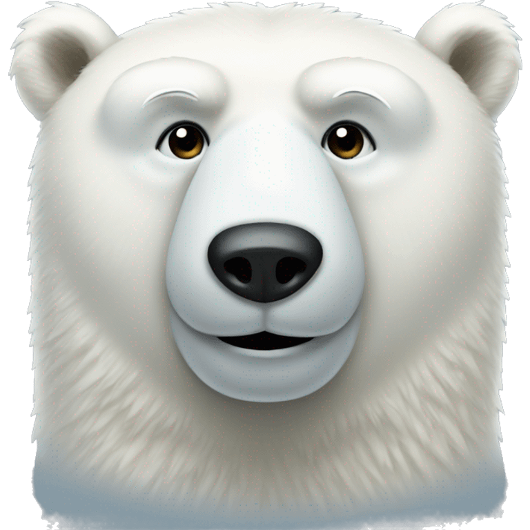 Polar bear emoji