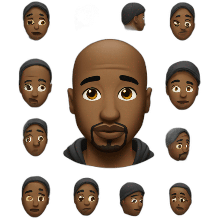 Tupac emoji