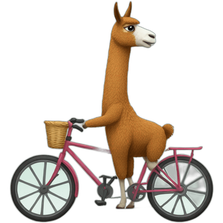 llama-cyclist emoji