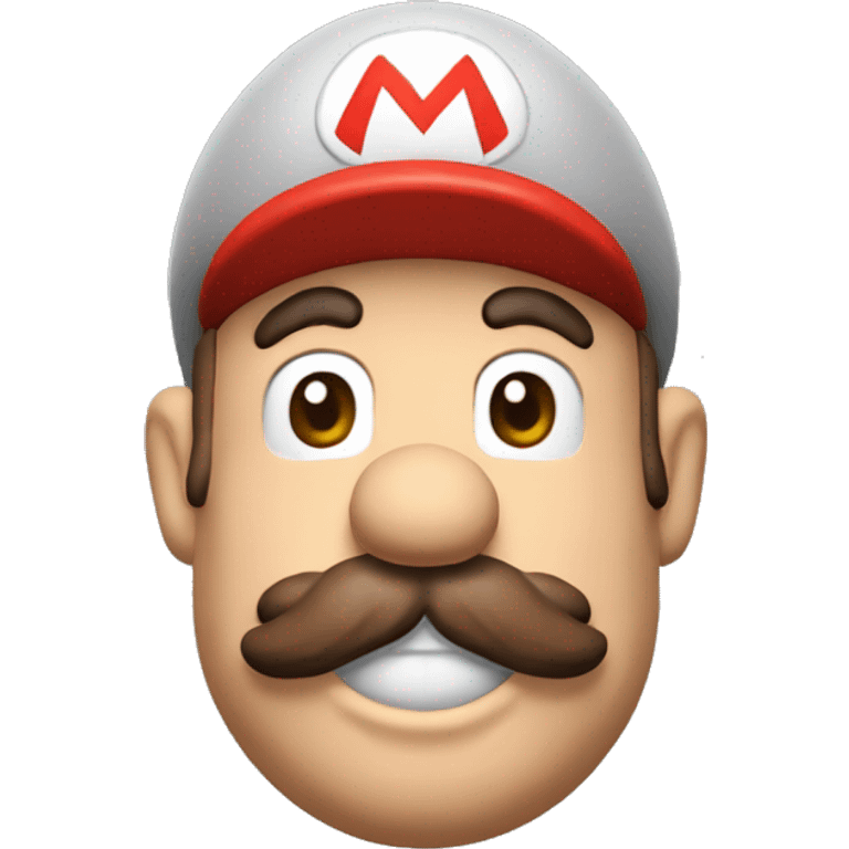 super mario mangeant des saucisses emoji