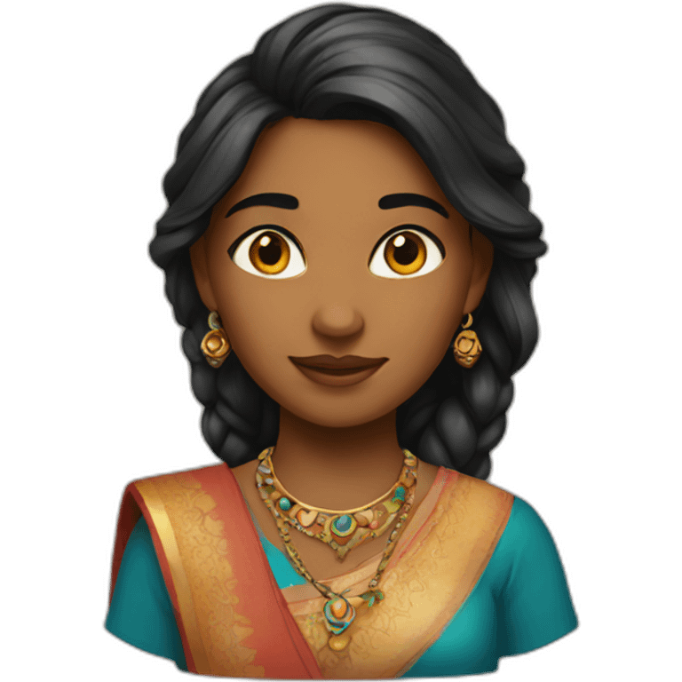 indian girl from california emoji