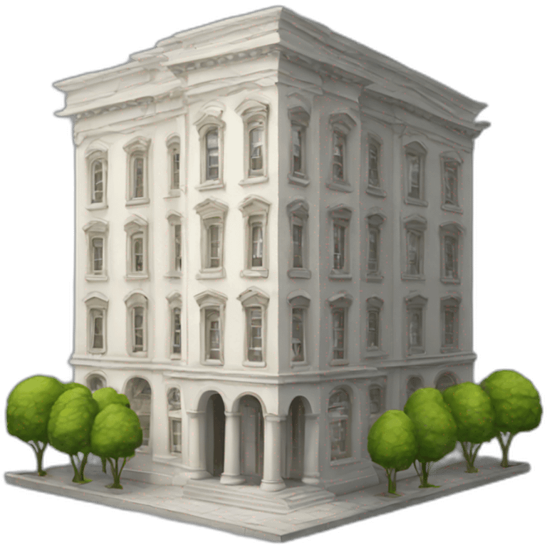 elegant building emoji