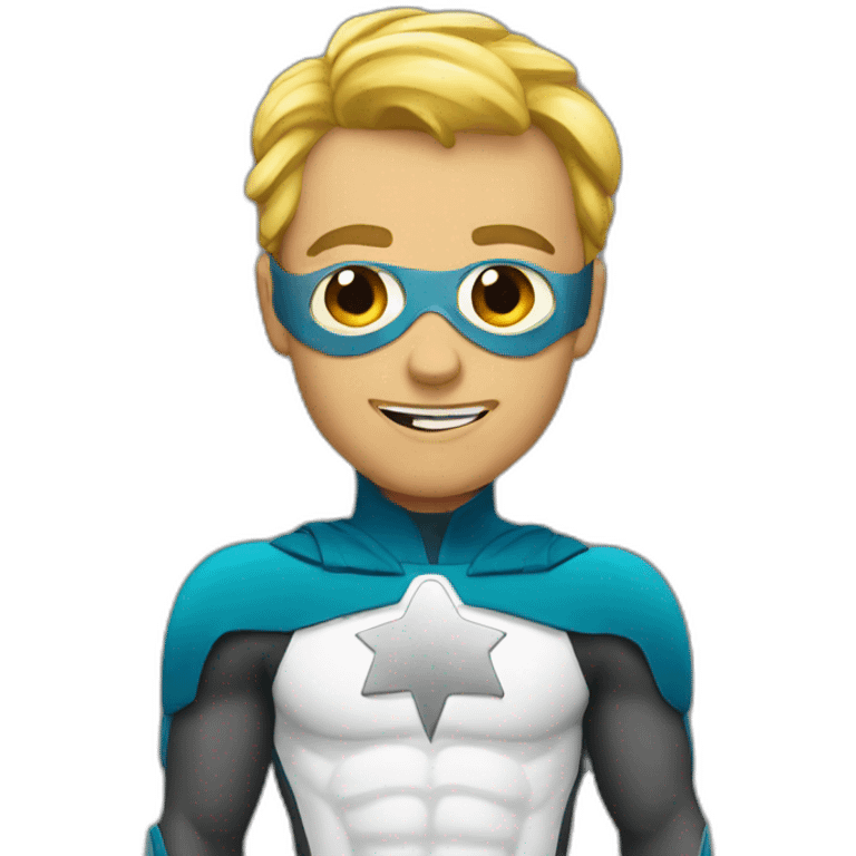 super hero Review emoji