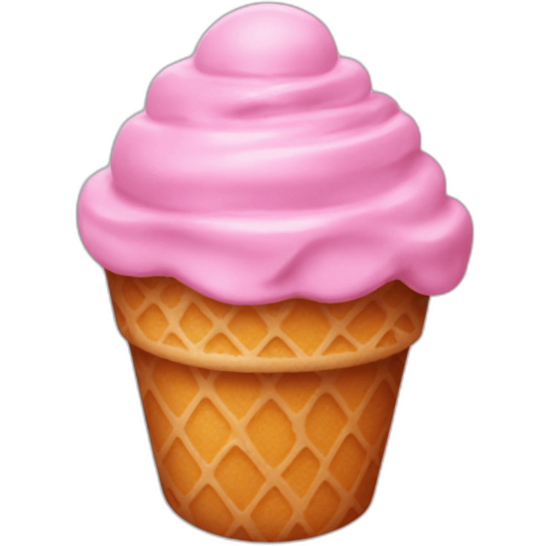 pink gelato emoji