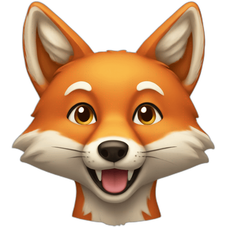 good fox emoji